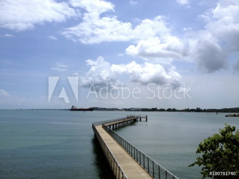 Picture of pulau ubin singapour